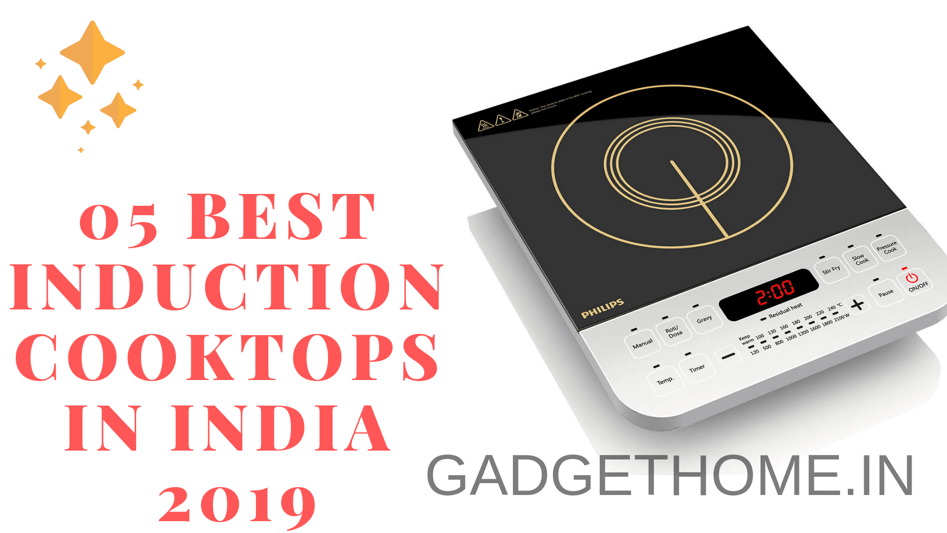 5 Best Induction Cooktops Under Rs 2000 In India Reviews